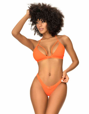 MA67059, Halter Top Bikini Set By Mapale