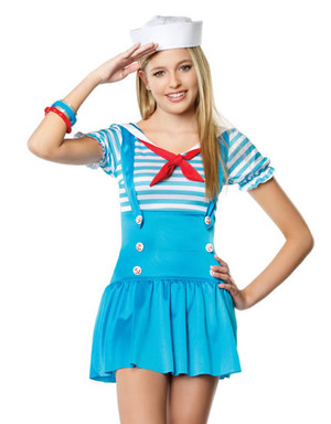 LA-J48016, Teen Sailor Girl Costume