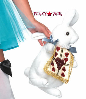 Wonderland Rabbit Purse