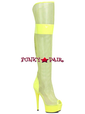 funky pair thigh high boots