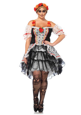 LA85557X, Sugar skull Senorita LA85557X, Sugar skull Senorita