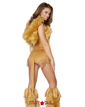 Roma R-4710, Vicious Lioness Costume Back View