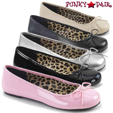 Pink Label | Anna-01, Adult Ballet Fat with Bow | FunkyPair