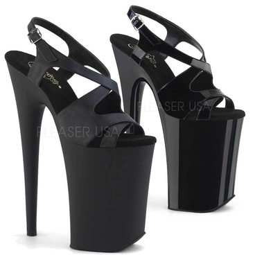 Stripper Shoes | Infinity-930, Criss Cross Sling Back Platform Sandal Stripper Shoes | Infinity-930, Criss Cross Sling Back Platform Sandal