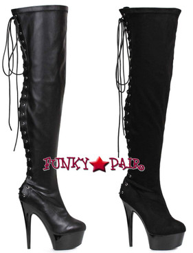 funky pair thigh high boots