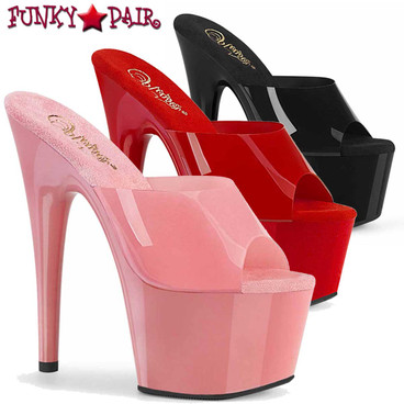 stripper heels pink