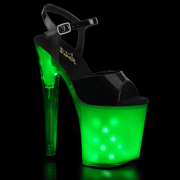 Illuminator-809, 8 Inch Multiple Static Lite Up Platform by Pleaser Illuminator-809, 8 Inch Multiple Static Lite Up Platform by Pleaser