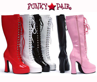 5 Inch Platform Go go Boots * Made by ELLIE Shoes Easy 5 Inch Platform Go go Boots * Made by ELLIE Shoes Easy