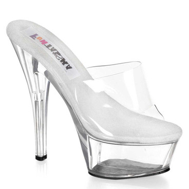 PRINCESS-201, 6" Clear Platform Slide PRINCESS-201, 6" Clear Platform Slide