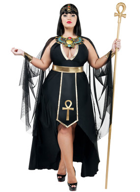 Plus Size Egyption Queen Costumes by Starline S9025X, 