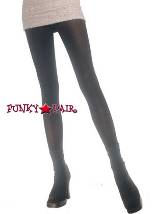 Black Nylon Spandex Tights | Leg Avenue 7666