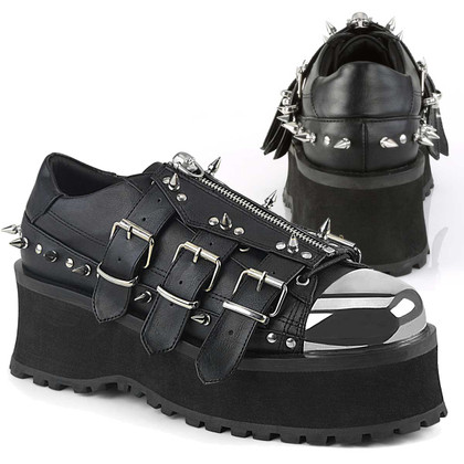 Gravedigger-03, Platform Oxford with Spikes Demonia