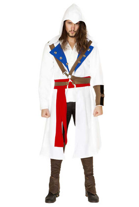 R-4844, Men's Assassins Warrior Costume by Roma