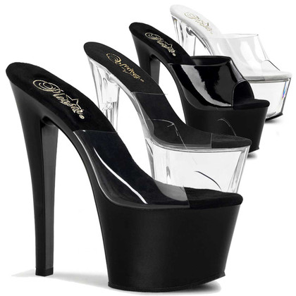 SKY-301, 7" Platform Sandal by Pleaser