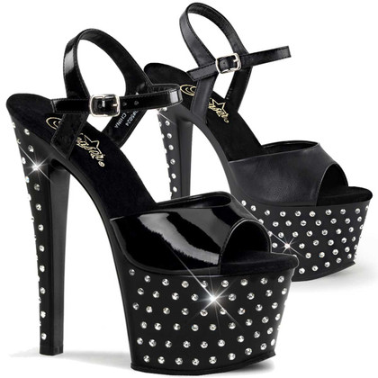 Pleaser Shoes| Stardust-709, 7 inch high heel Stripper Shoes