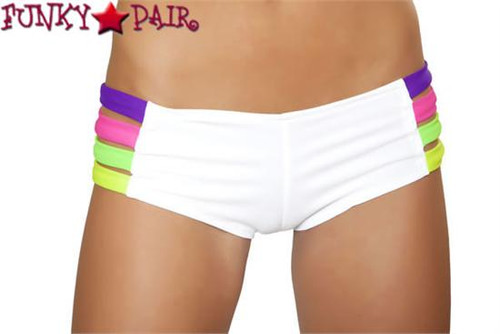 Rave Wear Band Short SF135 Color White/Multi