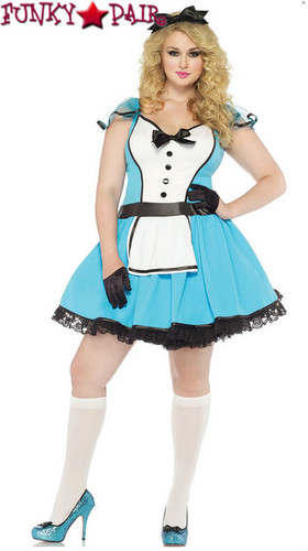 Plus size, Storybook Alice Front view