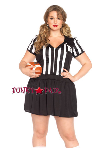 LA85390X, Plus Size Halftime Hottie