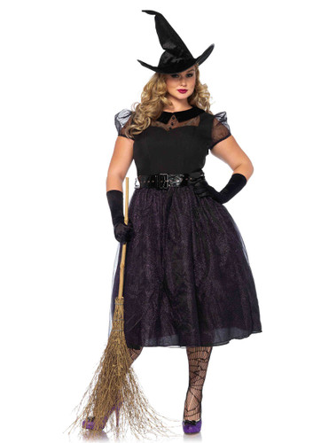 LA85529X, Plus Size Darling Spellcaster By Leg Avenue
