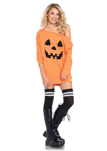 LA86655, Jersey Pumpkin Dress