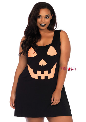 86705X, Jersey Pumpkin Dress