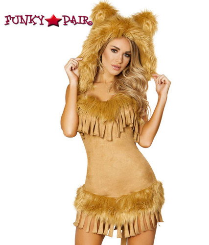 Roma Costume | R-4872, Bashful Lion front view