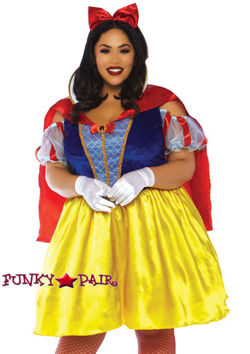 Plus Size Fairytale Snow White | Leg Avenue LA-86765X