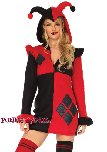 Cozy Harlequin Costume | Leg Avenue LA-85638  front view