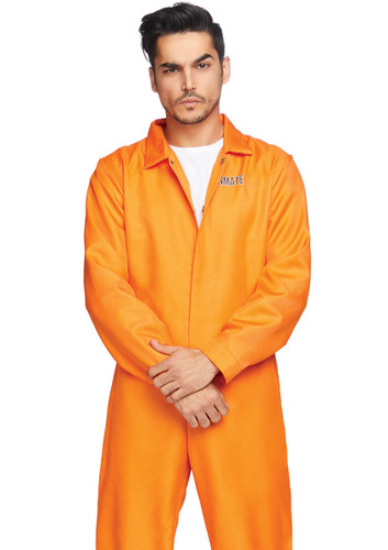Men's Prison Jumpsuit Costume by Leg Avenue LA-86877