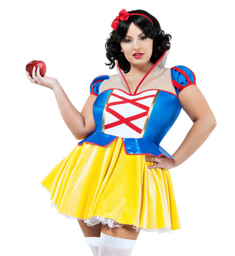 Plus Size Women's Snow White Costume