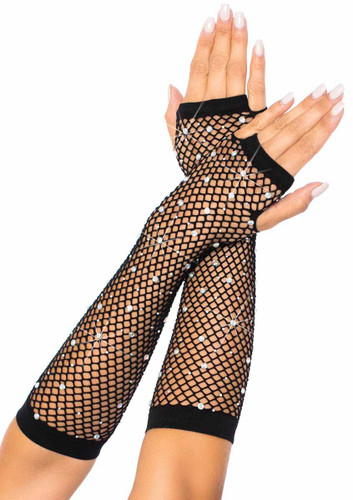 Leg Avenue | LA2037, Rhinestone Arm Warmers