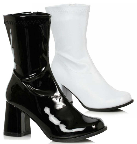 300-Ziggy, Ankle GOGO Boots By Ellie Shoes