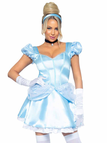 LA87073, Storybook Cinderella Costume By Leg Avenue