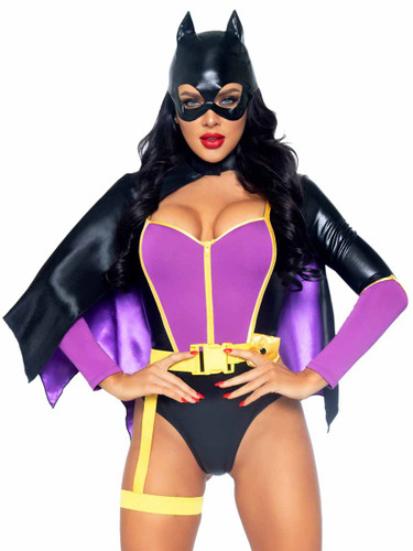 LA87064, Bombshell Bat Costume By Leg Avenue