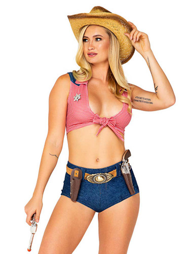 R-5104, Showdown Sheriff Diva Costume By Roma