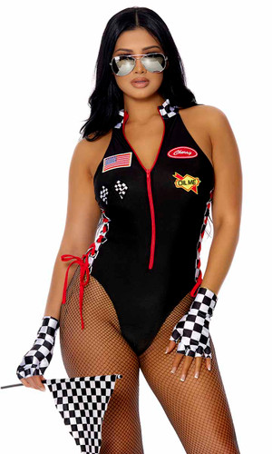 FP-552959, Overdrive Sexy Racer Costume By Forplay