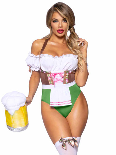 LA87112, Flirty Fraulein Costume By Leg Avenue