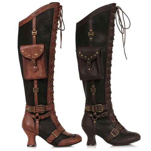 254-Ingrid, Steampunk Boots By Ellie