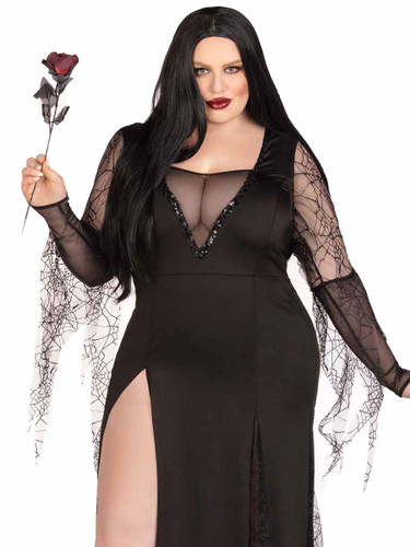 LA87182X, Plus Size Spooky Beauty By Leg Avenue