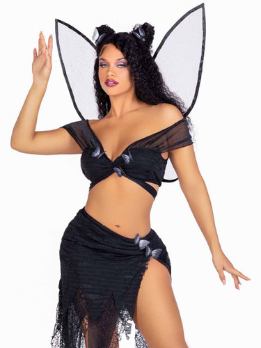 LA87190, Dark Fairy Costume By Leg Avenue
