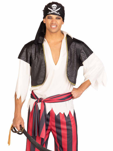 LA87192, Men's Roger Pirate Costume By Leg Avenue