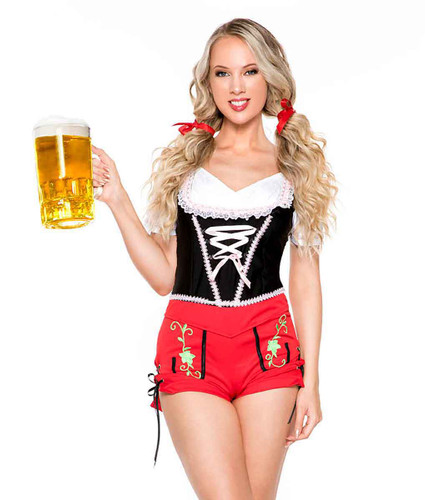 ML-71097, Oktoberfest Hottie Costume By Music Legs