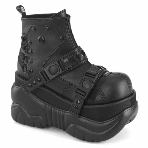 BOXER-60, Men's Platform Ankle Boots By Demonia