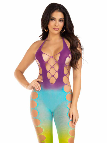 LA89323, Ocean Ombre Bodystocking By Leg Avenue