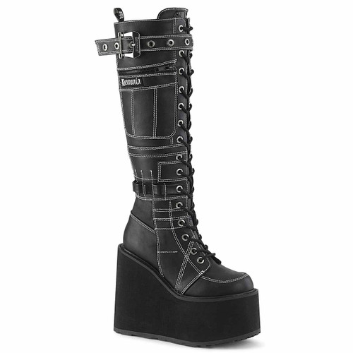 SWING-260, 5.5 Inch Wedge Platform with Contrast Stitching