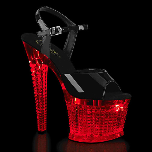 FLASHDANCE-709SPEC, Lite-up Textured Platform Sandal