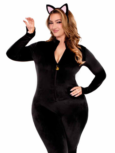 LA87284X, Pretty Kitty Plus Size Costume By Leg Avenue