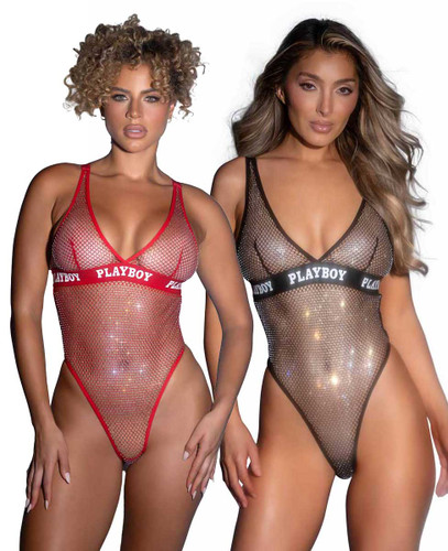 PBLI186, Rhinestones Teddy By PlayBoy