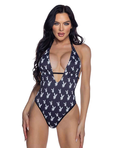 R-PBS109 Bunny Plunging Front Bodysuit