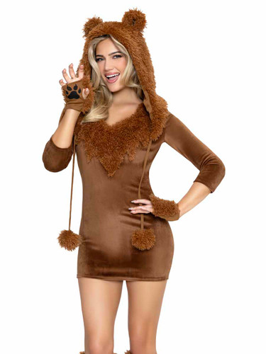 LA87340, Honey Bear Costume By Leg Avenue